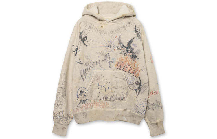 SAINT Mxxxxxx Graffiti Hoodie