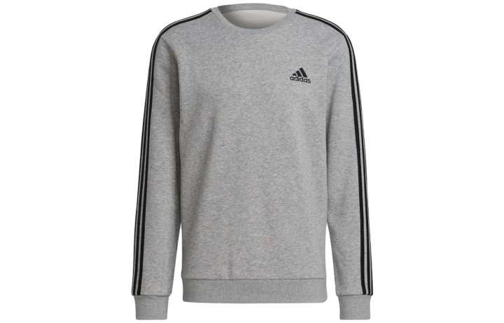 Adidas Adidas Sweatshirts Men's Light Gray Crew Neck Moderate Regular