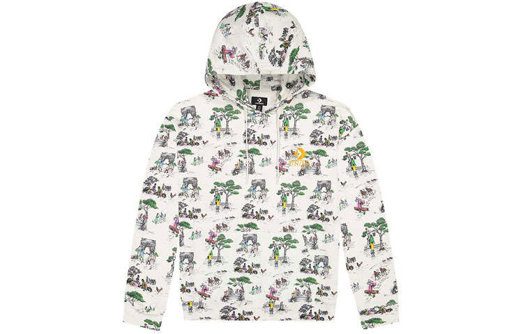 Converse Converse X Union Sweatshirts Men's White Hooded Moderate Regular