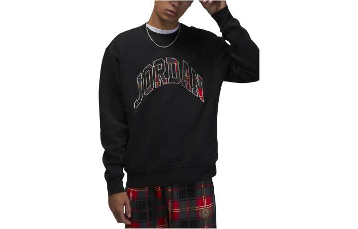 Jordan Jordan Sweatshirts Men's Black Crew Neck Moderate Other