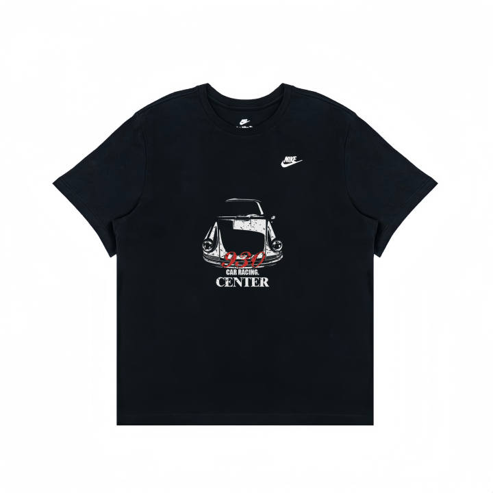 Nike Nike T Shirts Unisex Black Crew Neck Moderate Straight Fit