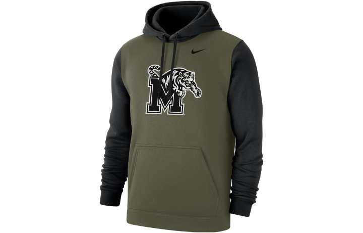 Nike Nike Sweatshirts Men's Olive Hooded Moderate Regular