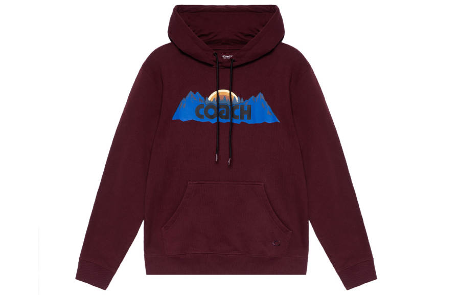 COACH COACH Sweatshirt Men's Red Brown