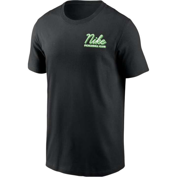Nike Nike T Shirts Men's Black Crew Neck Moderate Straight Fit