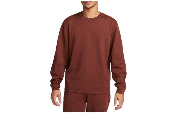 Nike Nike Sweatshirts Men's Brown Crew Neck Moderate Other