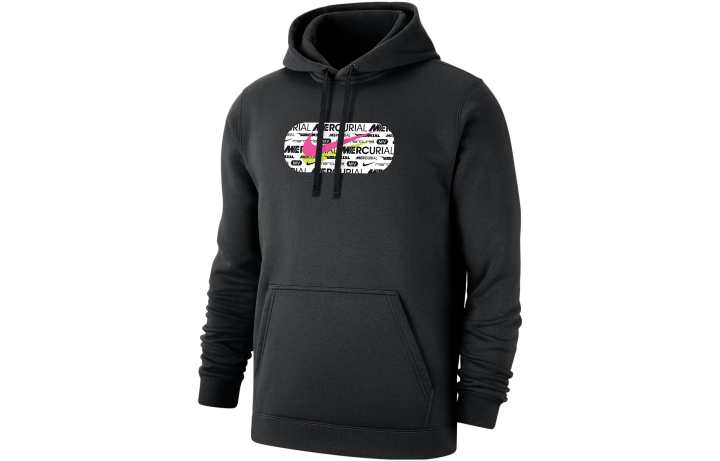 Nike Nike Sweatshirts Men's Black Hooded Moderate Regular