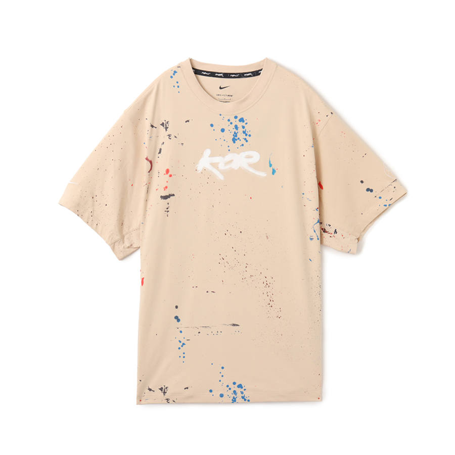 Nike Nike X Futura SS24 T Shirt Unisex Beige Yellow
