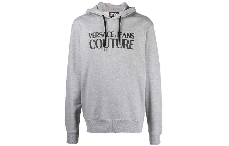 VERSACE JEANS COUTURE 【Previous Season】logo-print pullover hoodie