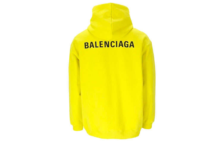 Balenciaga Logo Print Hoodie