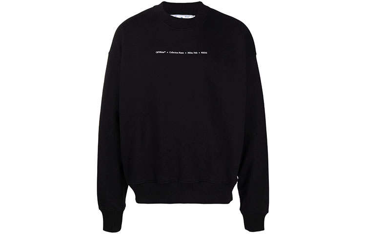 OFF-WHITE OFF WHITE FW21 Sweatshirt Men's Black