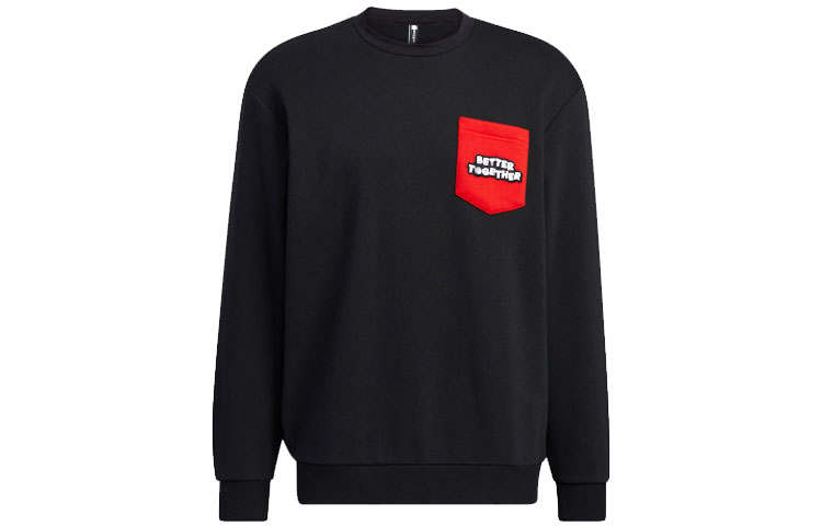 Adidas Neo Sesame Street Co branded Collection Sweatshirt Unisex Black