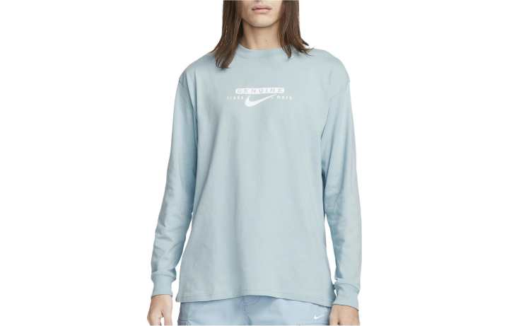 Nike Nike Sweatshirts Men's Light Cyan Crew Neck Moderate Regular