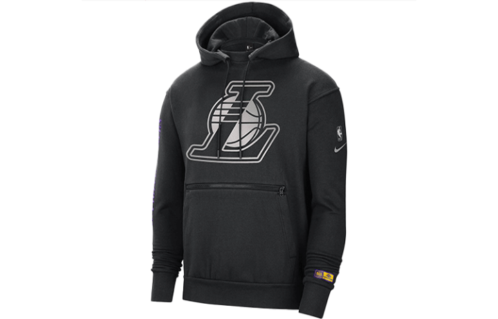 Nike Nike Sweatshirts Men's Black Hooded Thickened Regular