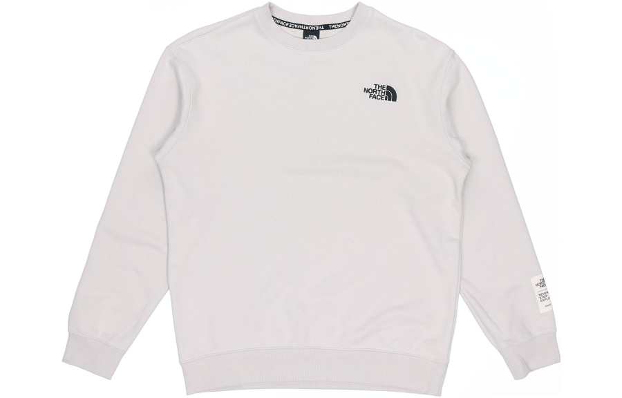 THE NORTH FACE Sweatshirts Unisex Light Gray Crew Neck Moderate Other