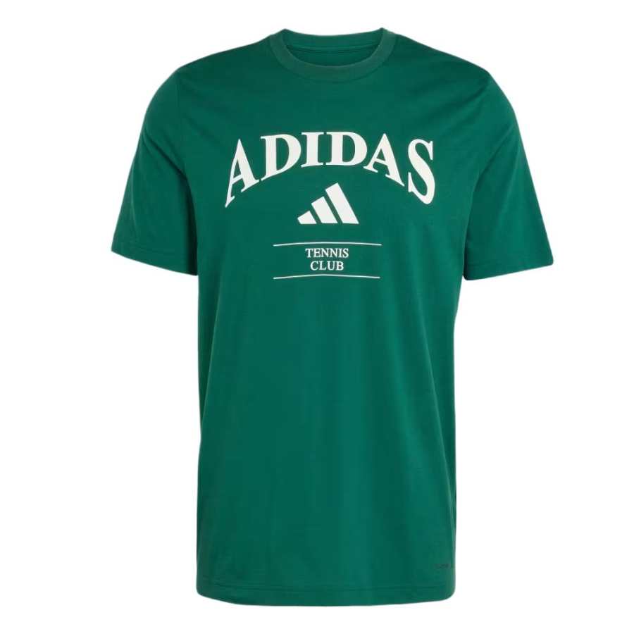 Adidas Adidas Tennis SS25 Heritage T Shirt Unisex Green