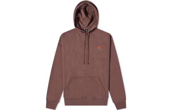 New Balance New Balance Sweatshirts Men's Red Hooded Moderate Regular