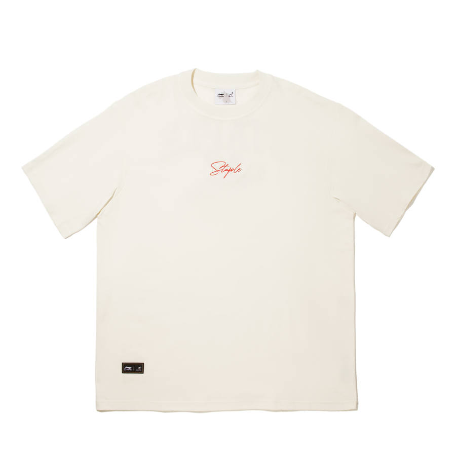 Li-Ning Li Ning x Staple T Shirt Men's Ecru