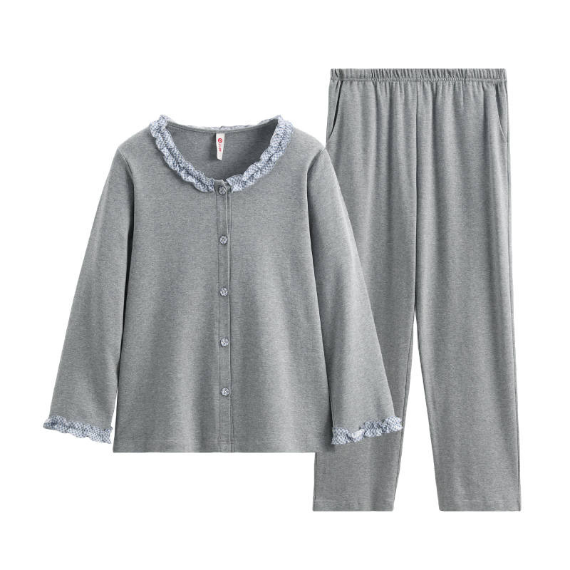 FENTENG FENTENG Pajama Set Women's Heather Gray
