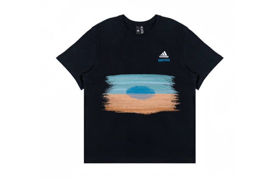 Adidas Adidas T Shirts Unisex Black Crew Neck Moderate Straight Fit