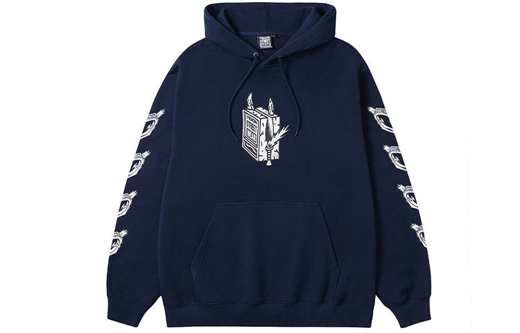 Vision Street Wear x DUYANAIZI Sweatshirt Unisex Navy Blue