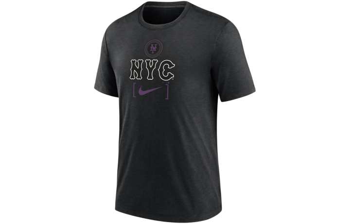 Nike Nike T Shirts Men's Black Crew Neck Moderate Straight Fit