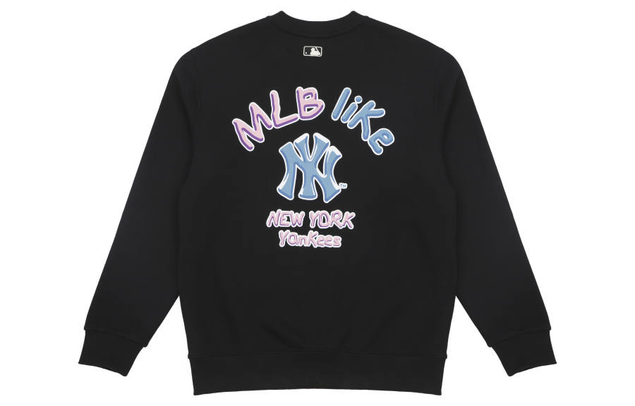 MLB MLB Sweatshirts Unisex Black Crew Neck Moderate Regular