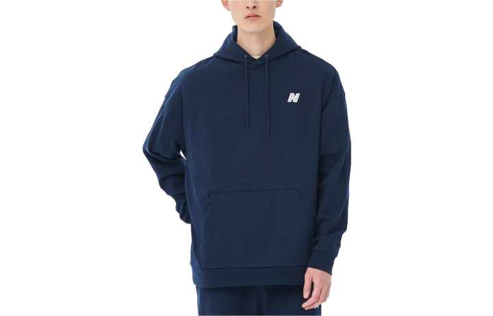 New Balance New Balance Sweatshirts Unisex Dark Blue Hooded Moderate Other