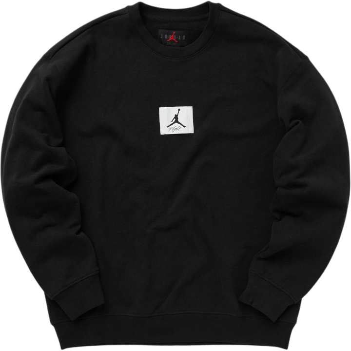 Jordan Jordan Sweatshirts Men's Black Crew Neck Moderate Regular