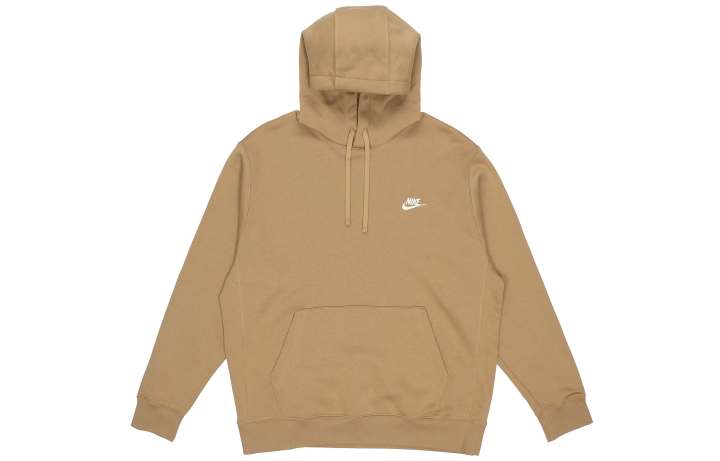Nike Nike Sweatshirts Men's Khaki Hooded Moderate Regular