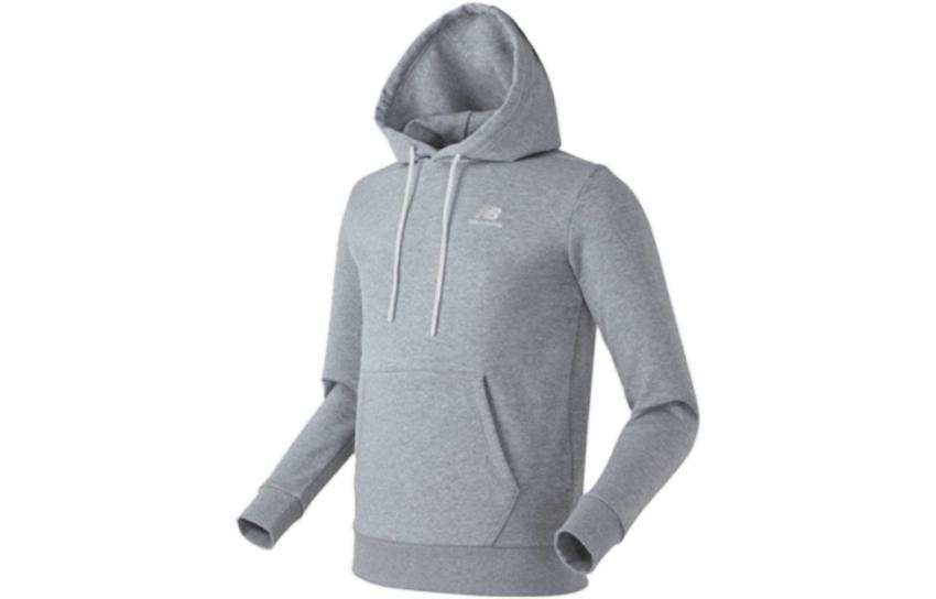 New Balance New Balance Sweatshirts Men's Gray Hooded Thickened Cardigan