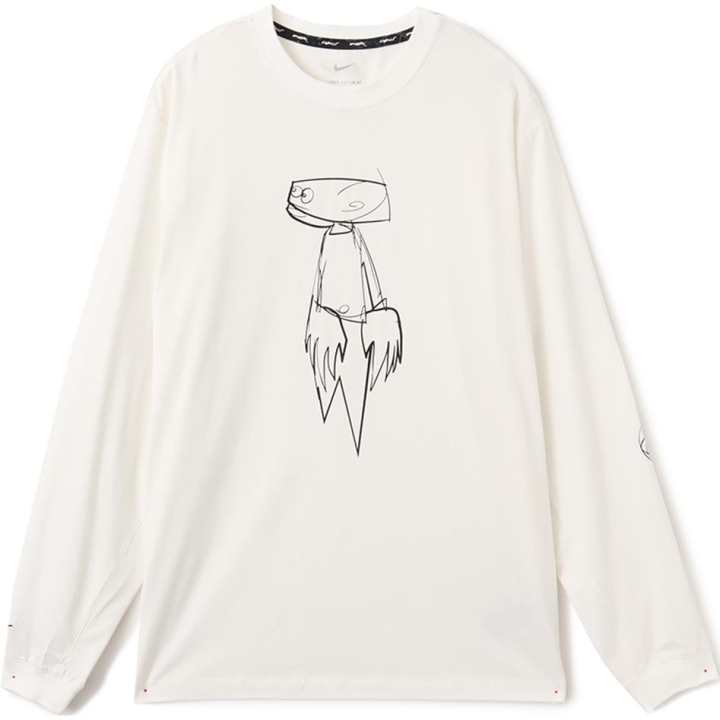 Nike Nike X Futura T Shirts Unisex White Crew Neck Moderate