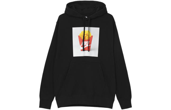 Nike Nike Sweatshirts Men's Black Hooded Moderate Regular