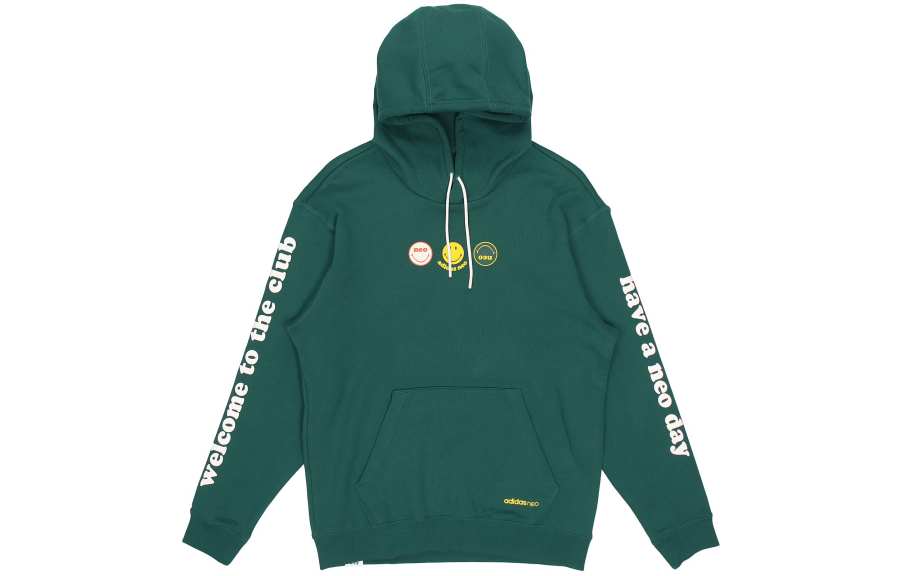 Adidas Neo x THE ORIGINAL SMILEY BRAND Sweatshirt Men's Green