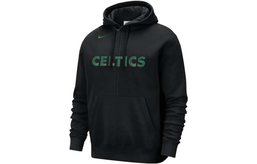 Nike Nike Nba Boston Celtics Courtside Fleece Loose Fit Hoodie