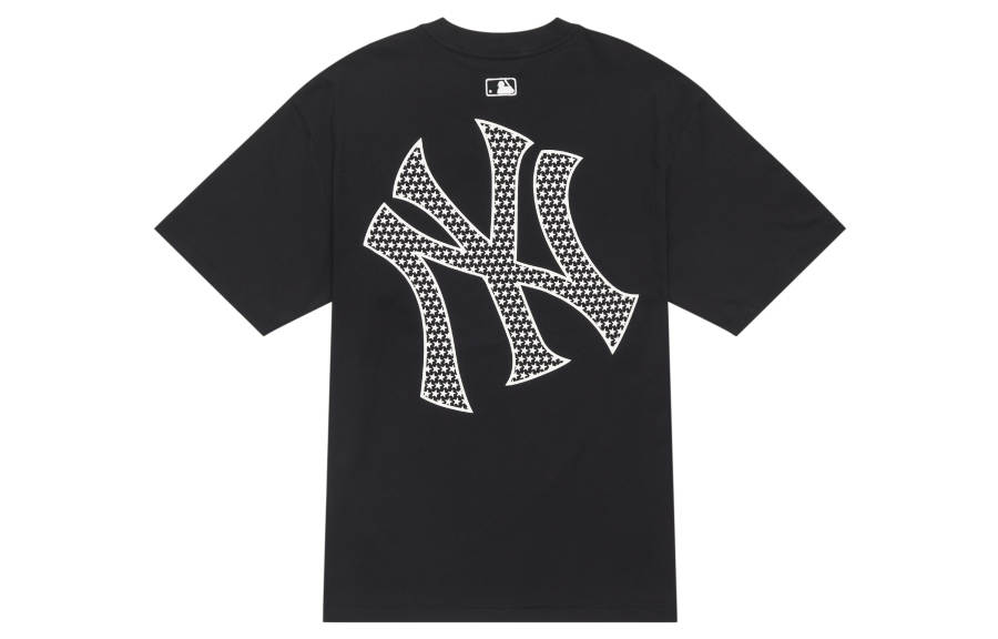 MLB MLB SS24 Drop Shoulder Sleeve T-Shirt Unisex Black