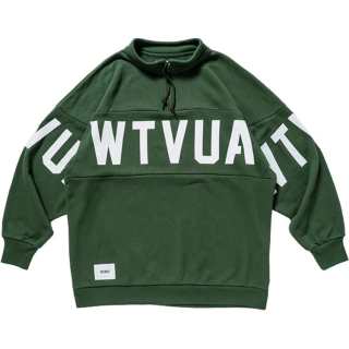 WTAPS Sweatshirts Unisex Stand Collar Moderate Regular