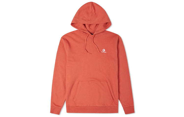 Converse Converse Sweatshirts Men's Brown Red Hooded Moderate Regular
