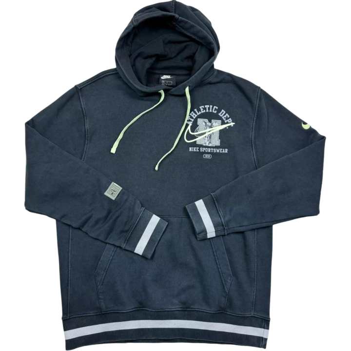 Nike Nike Sweatshirts Men's Black Hooded Thickened Regular