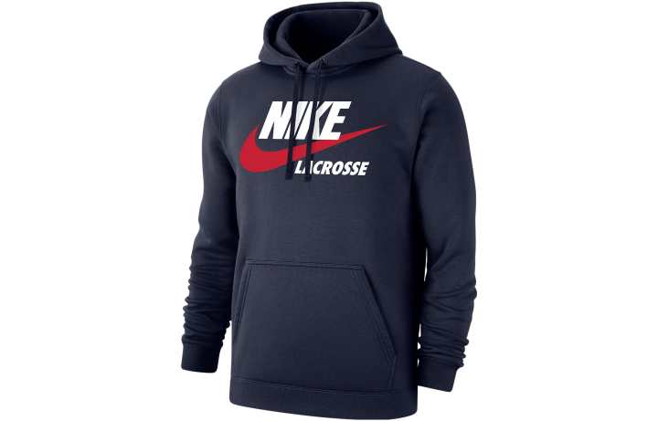 Nike Nike Sweatshirts Men's Blue Hooded Moderate Regular