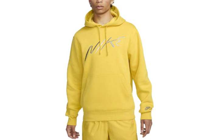 Nike Nike Sweatshirts Men's Yellow Hooded Moderate Other
