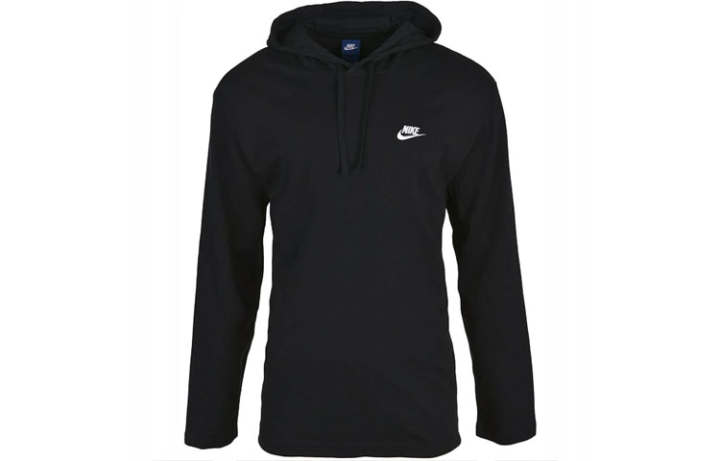 Nike Nike Sweatshirts Men's Black Hooded Moderate Regular