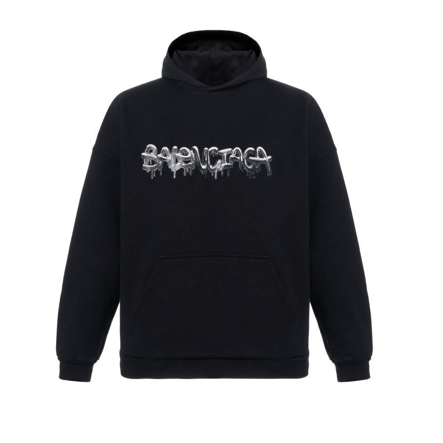 Balenciaga Wide Fit Slime Hoodie