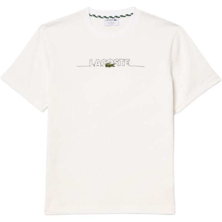 LACOSTE LACOSTE Logo embroidered T shirt
