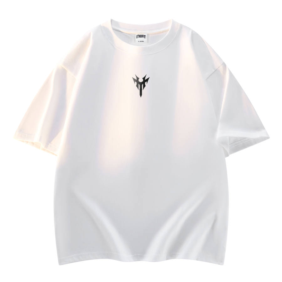 WOJIAO MT T Shirts Unisex Crew Neck Moderate Heavyweight