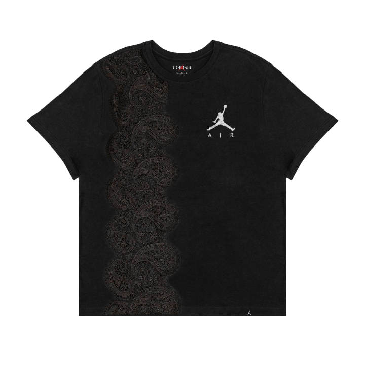 Jordan Jordan T Shirts Unisex Black Crew Neck Straight Fit