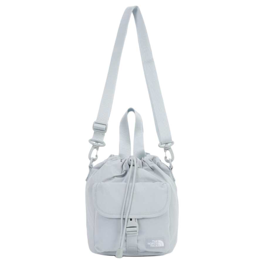 THE NORTH FACE 5L Bucket Bag Handbag Outdoor Bag Nylon Cool Gray Men's