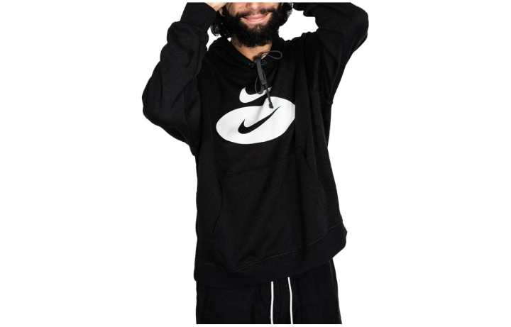 Nike Nike Sweatshirts Men's Black Hooded Moderate Other