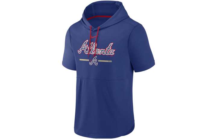 Nike Nike Sweatshirts Men's Royal Blue Hooded Moderate Regular
