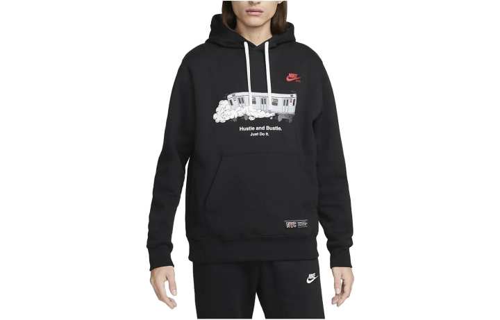 Nike Nike Sweatshirts Men's Black Hooded Moderate Other