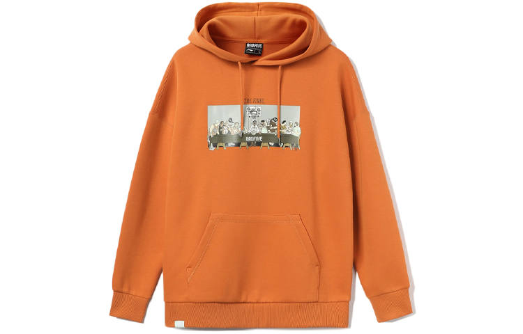 Li-Ning Li Ning Badfive Sweatshirt Men's Orange